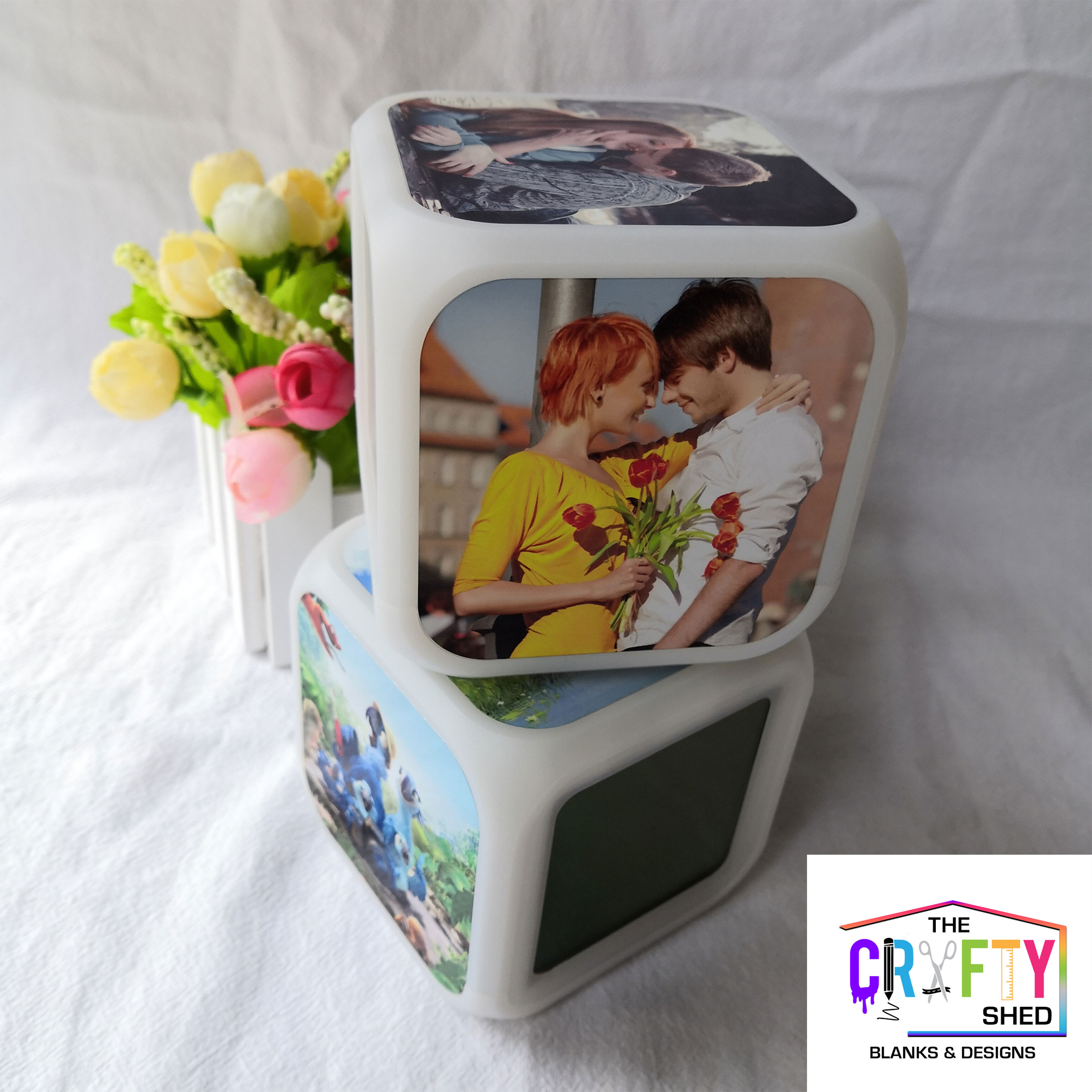 Sublimation Color Changing Cube Clock - Image 3