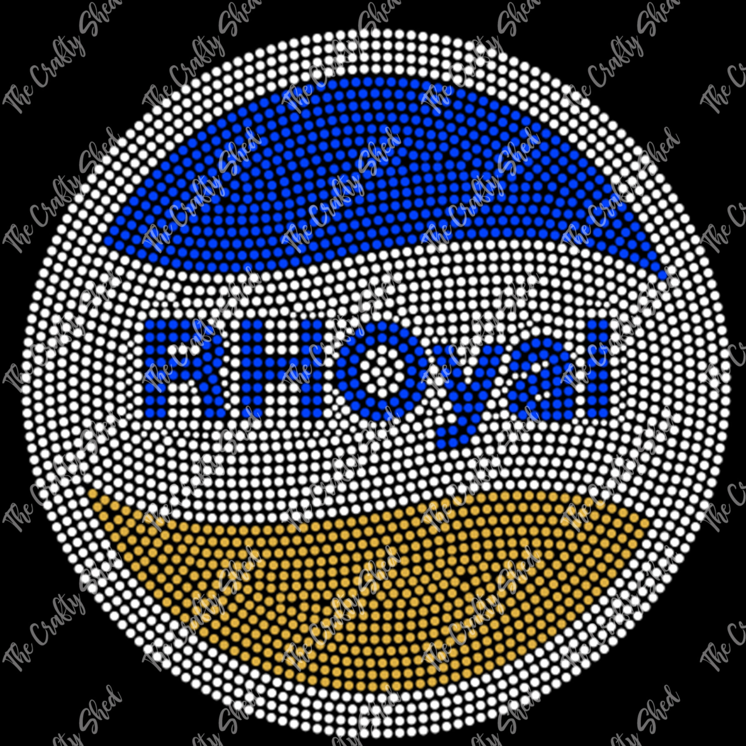 RHOyal Pepsi Rhinestone Transfer